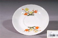 藏品(釉上彩轉印梅花紋圓盤)的圖片