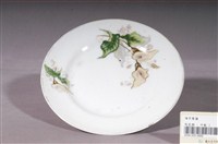 藏品(釉上彩轉印海芋紋圓盤)的圖片
