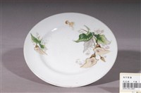 藏品(釉上彩轉印海芋紋圓盤)的圖片