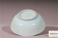 藏品(天青釉彩繪花卉紋碗公)的圖片
