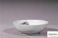 藏品(彩繪山水紋碗公)的圖片