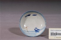 藏品(青花山水紋圓碟)的圖片