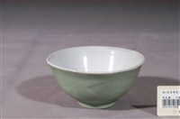 藏品(淡綠釉扇紋碗)的圖片
