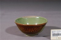 藏品(吉祥紋丹青陰陽碗)的圖片