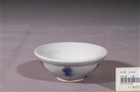 藏品(紅藍彩繪印花生意碗)的圖片