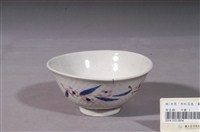 藏品(手繪青花花卉紋碗)的圖片
