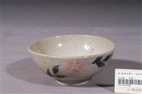 藏品(黛綠粉紅彩花卉紋碗)的圖片