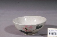 藏品(黛綠粉紅彩花卉紋碗)的圖片