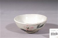 藏品(黛綠粉紅彩花卉紋碗)的圖片