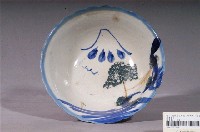 藏品(彩繪山水景緻花口碗)的圖片