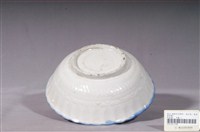 藏品(彩繪山水景緻花形碗)的圖片