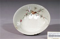 藏品(彩繪梅花紋瓷碗)的圖片