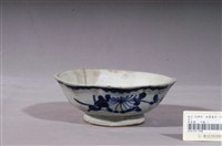 藏品(青花花卉紋花口碗)的圖片