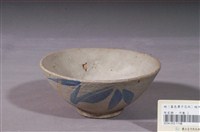 藏品(青花葉紋碗)的圖片