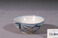 藏品(手繪青花竹葉紋碗)的圖片