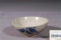 藏品(手繪青花葉紋碗)的圖片