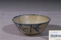 藏品(手繪青花蝴蝶紋碗)的圖片