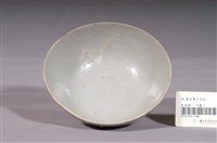 藏品(白釉蘭草彩繪紋瓷碗)的圖片