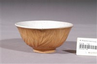 藏品(黃釉幾何印紋瓷碗)的圖片