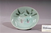 藏品(青釉紅花綠葉彩繪紋瓷碗)的圖片