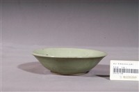 藏品(青釉紅花綠葉彩繪紋瓷碗)的圖片