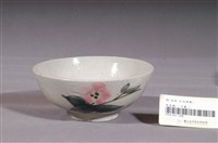藏品(彩繪折枝花卉紋碗)的圖片