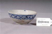 藏品(青花幾何紋碗)的圖片