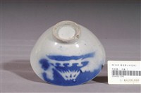 藏品(噴繪青花富士山紋飯碗)的圖片