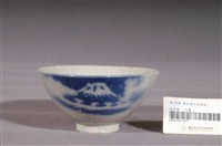 藏品(噴繪青花富士山紋飯碗)的圖片