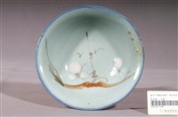 藏品(手繪白梅花紋碗公)的圖片