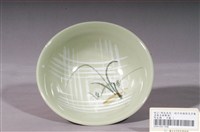 藏品(淡綠釉手繪葉紋碗公)的圖片