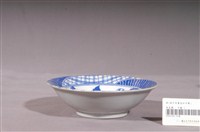 藏品(青花轉印牡丹紋碗公)的圖片