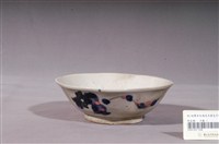 藏品(彩繪幾何紋碗花口碗)的圖片