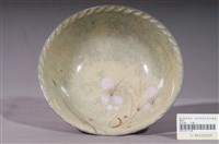 藏品(綠釉花卉紋花口碗)的圖片