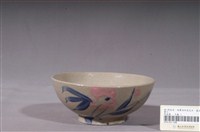 藏品(彩繪花卉紋陶碗)的圖片