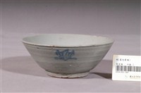 藏品(青花印花花卉紋碗)的圖片