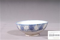 藏品(青花福字線紋碗)的圖片