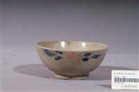 藏品(青花粉紅釉彩花卉紋碗)的圖片