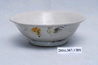 藏品(彩繪雞紋大碗)的圖片