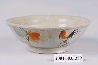 藏品(彩繪雞紋大碗)的圖片