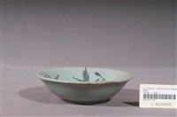 藏品(淡綠釉手繪花卉紋碗公)的圖片