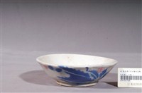 藏品(青花粉紅彩花草紋碗)的圖片
