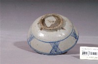 藏品(青花印花線紋碗公)的圖片