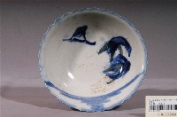 藏品(彩繪山水紋花口碗)的圖片