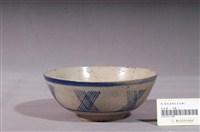藏品(青花線紋碗公)的圖片