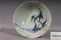 藏品(手繪山水鳥紋碗)的圖片