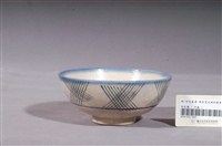 藏品(青花綠彩線紋碗)的圖片