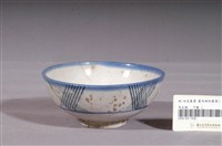 藏品(青花綠彩線紋碗)的圖片