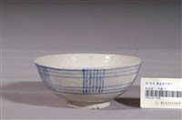 藏品(青花福字線紋碗)的圖片