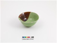 藏品(綠釉褐彩碗)的圖片
